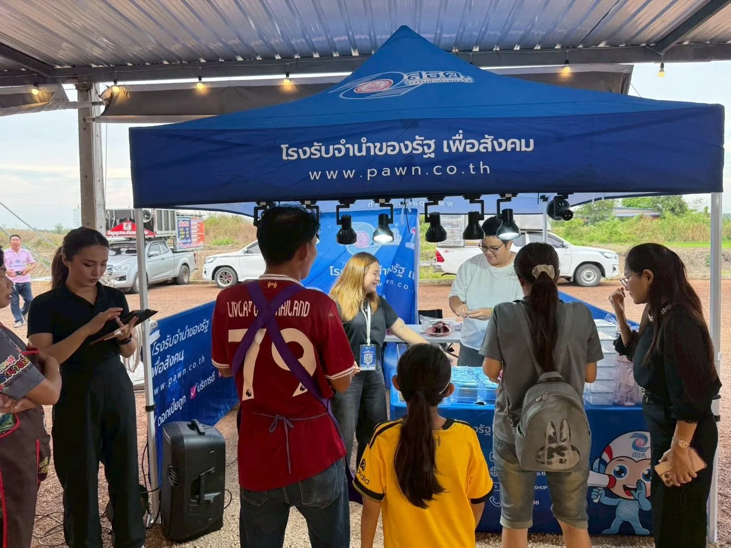💥 ลงพื้นที่ประชาสัมพันธ์ ณ  ตลาดนัดเสรีคูบัว จังหวัดราชบุรี