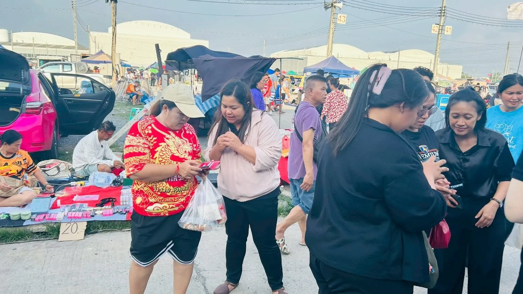 💥 ลงพื้นที่ประชาสัมพันธ์ ณ คลองถม ตลาดไท ปทุมธานี