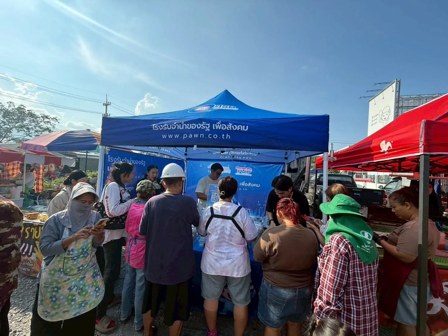 💥 ลงพื้นที่ประชาสัมพันธ์ ณ ตลาดวงเวียนโคกตูมจังหวัดลพบุรี