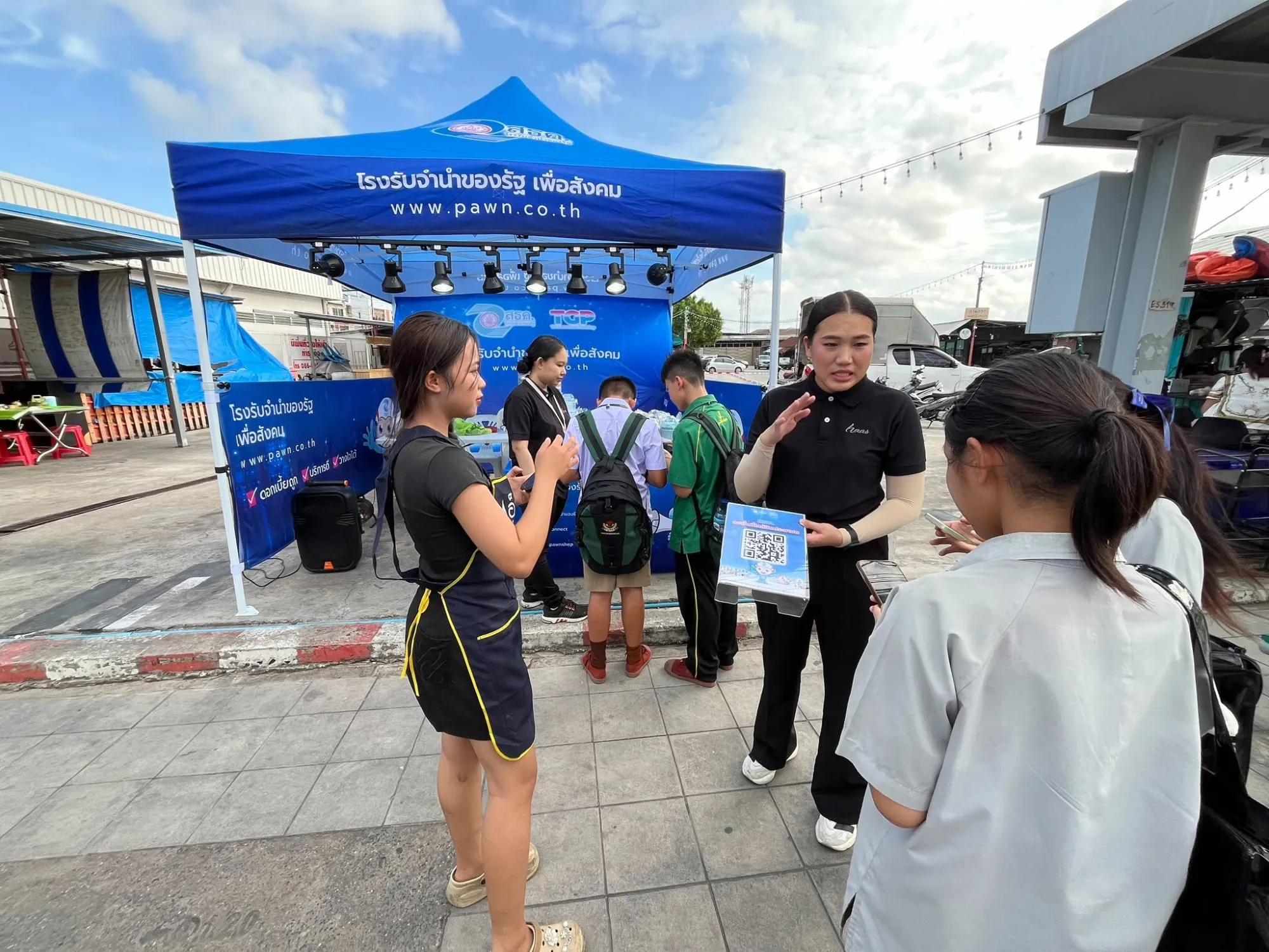 💥 ลงพื้นที่ประชาสัมพันธ์ ณ ตลาดตะวันนาพัฒนารุ่งเจริญ