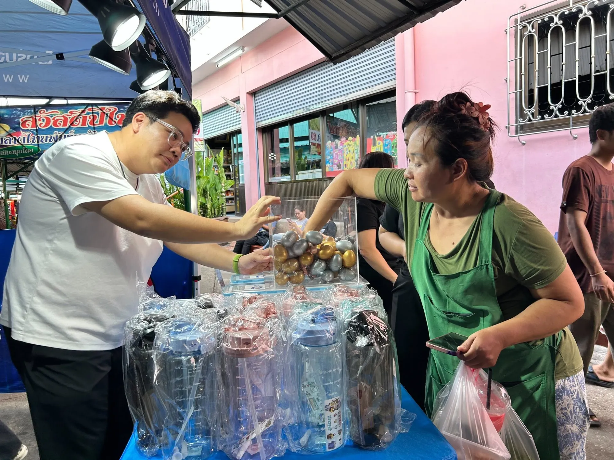 💥 ลงพื้นที่ประชาสัมพันธ์ ณ ตลาดไทยพันธุ์แท้สะแกงาม