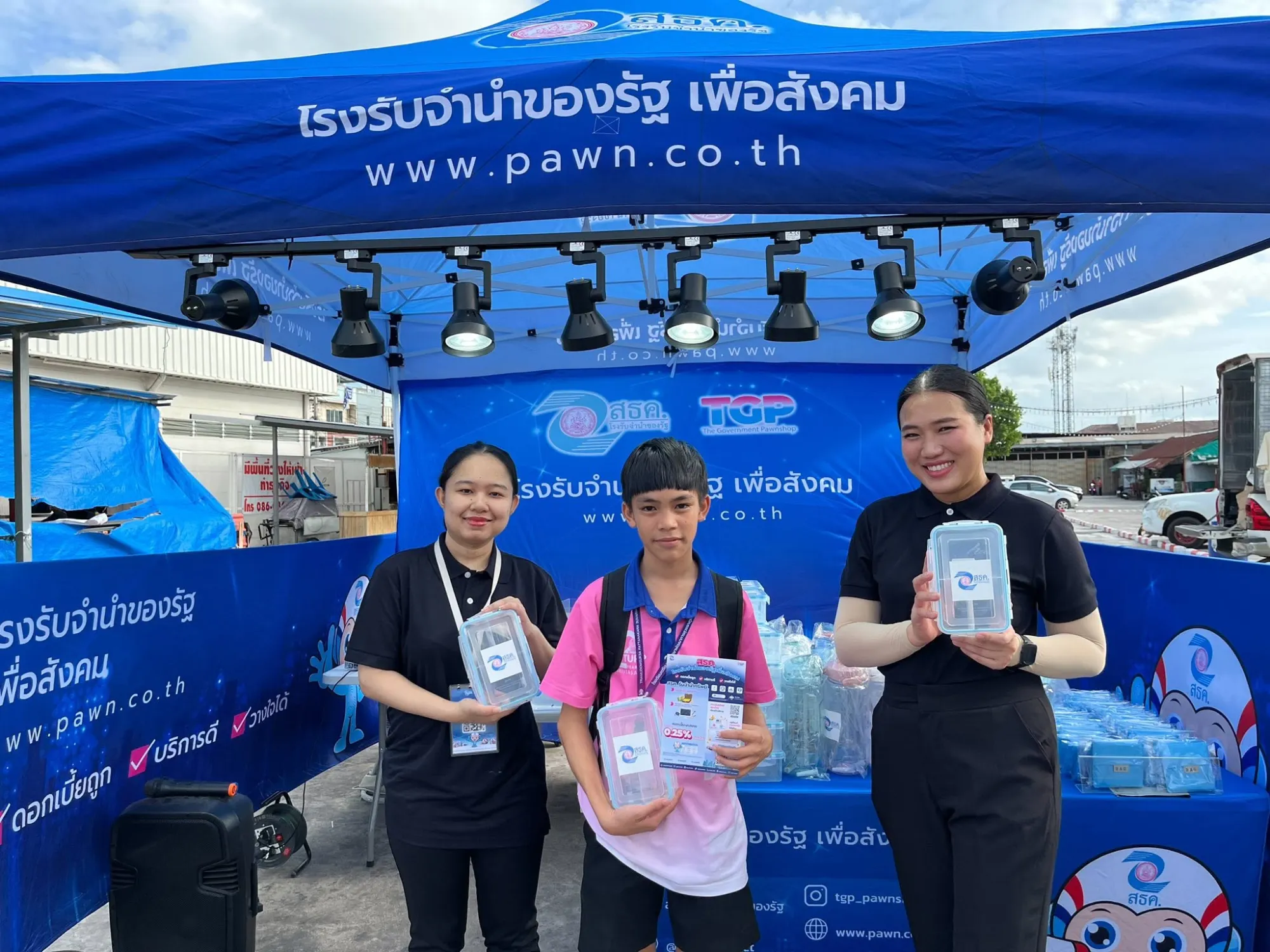 💥 ลงพื้นที่ประชาสัมพันธ์ ณ ตลาดตะวันนาพัฒนารุ่งเจริญ