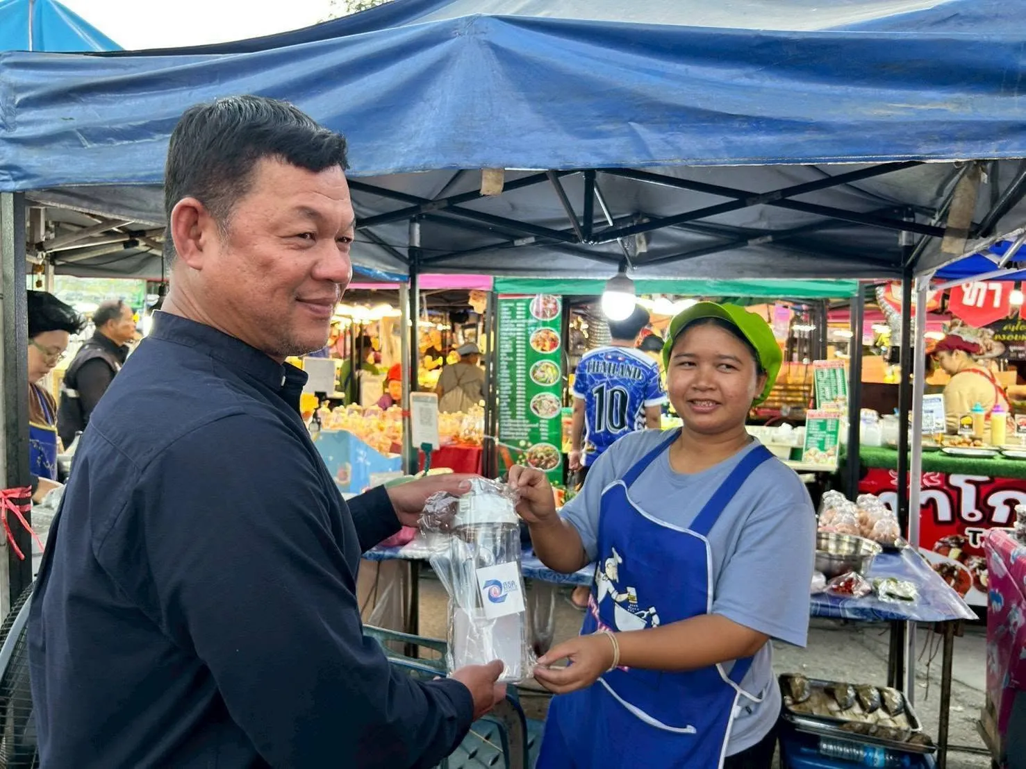 💥 ลงพื้นที่ประชาสัมพันธ์ ณ ตลาดนัดหมั่นมาก จ.อยุธยา