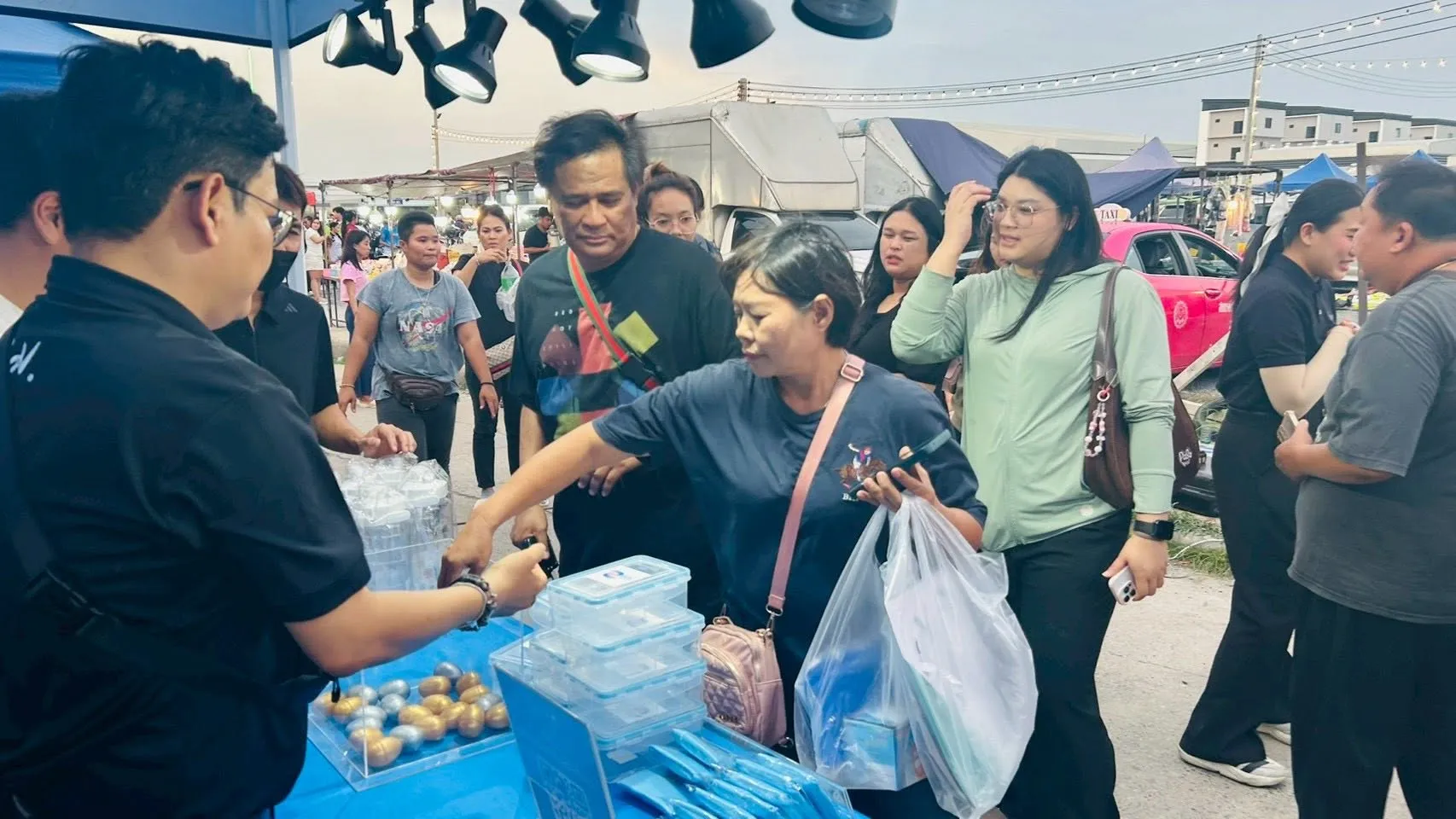 💥 ลงพื้นที่ประชาสัมพันธ์ ณ คลองถม ตลาดไท ปทุมธานี