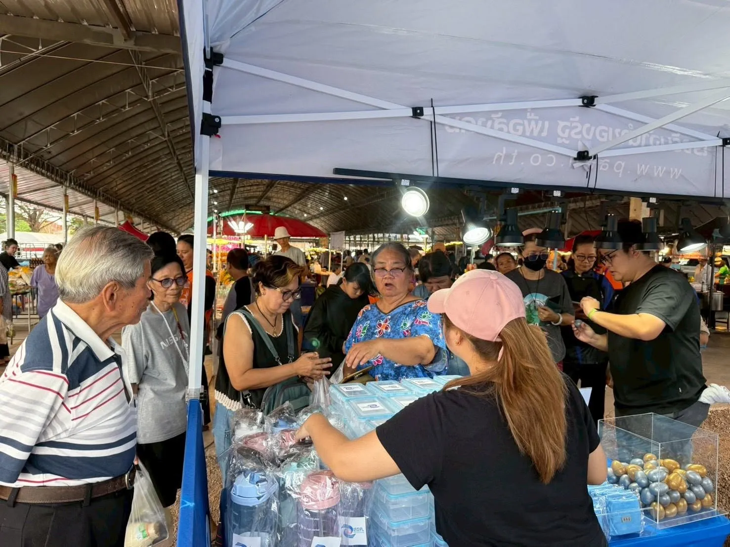 💥 ลงพื้นที่ประชาสัมพันธ์ ณ  ตลาดนัดเสรีคูบัว จังหวัดราชบุรี
